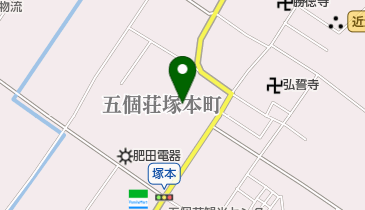 株式会社小西組五個荘営業所の地図画像