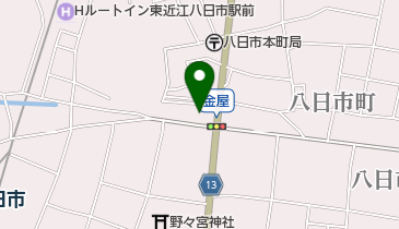 三原屋呉服店の地図画像
