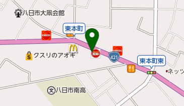 有限会社小森モータースの地図画像