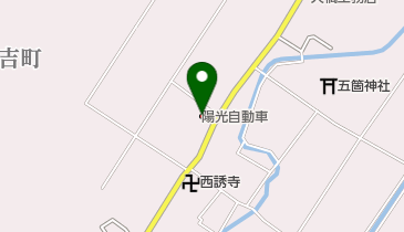 陽光自動車株式会社の地図画像