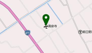 涌泉寺の地図画像