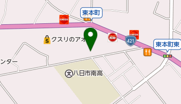 中日新聞八日市専売所の地図画像