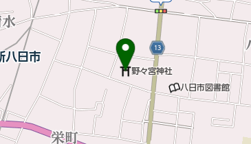 野々宮神社の地図画像