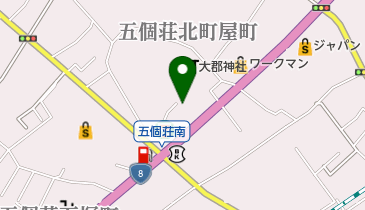 滋賀小島塗料株式会社五個荘営業所の地図画像