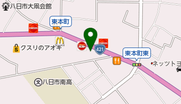 サロンド・アトレの地図画像