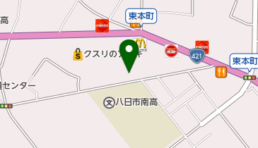 こばやし紙文具の地図画像