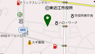 メガネプラザノガミの地図画像