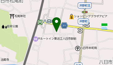 ヘアーサロンイーストの地図画像