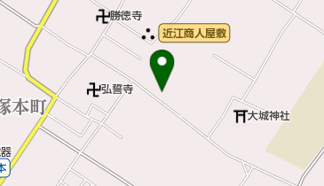 大林理容店の地図画像