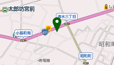 報知トラベルの地図画像