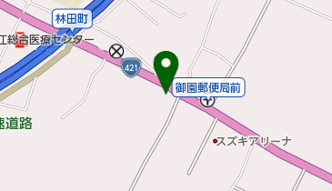 クッチーナカプリチョーザの地図画像