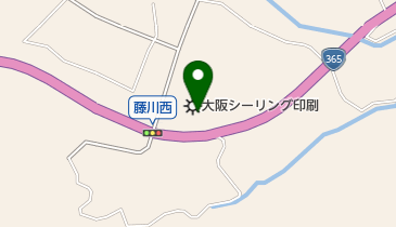 大阪シーリング印刷株式会社滋賀生産部の地図画像