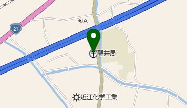 江竜電器の地図画像