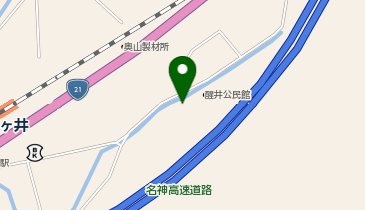 喫茶久保田の地図画像