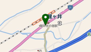 布美容室の地図画像