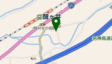 泡子堂の地図画像