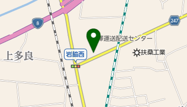 澤運送株式会社の地図画像