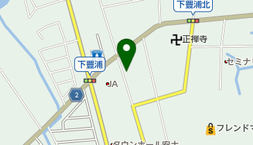 なかじま衣料店の地図画像