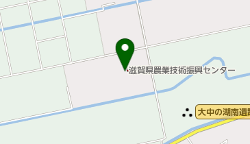 滋賀県病害虫防除所の地図画像