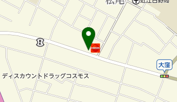 中西金物店の地図画像