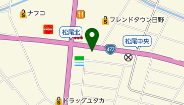 ヘアーサロン溪の地図画像