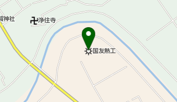 国友熱工株式会社の地図画像