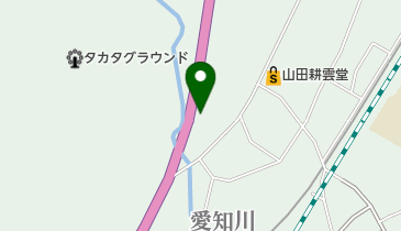 滋賀硝子株式会社愛知川店の地図画像