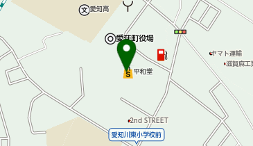 株式会社平和堂愛知川店の地図画像