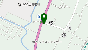 モダン美容室の地図画像