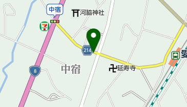 理容ハネダの地図画像