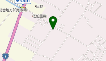 彦根淡水の地図画像