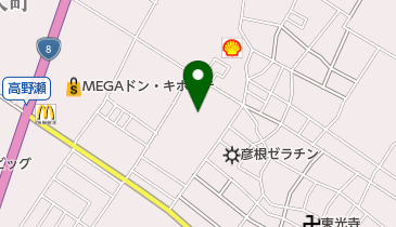 彦根ゼラチン労働組合の地図画像
