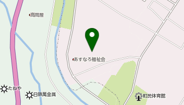 あすなろ園の地図画像