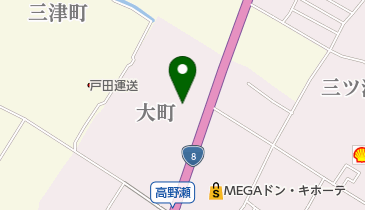 近江牛西川畜産の地図画像