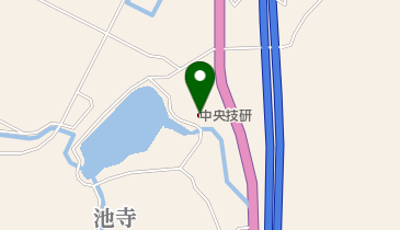 中央技研株式会社の地図画像