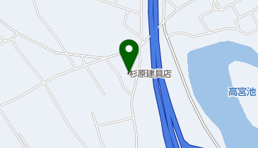 杉原建具店の地図画像