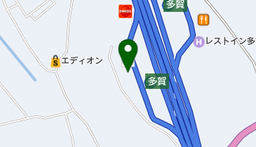 名神高速道路多賀SA上り線名鉄レストランの地図画像