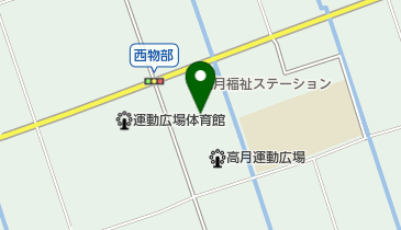 長浜市役所 高月支所 長浜北部学校給食センターの地図画像