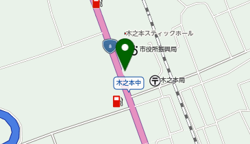 木之本自動車整備工場の地図画像