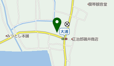 岩佐呉服店の地図画像