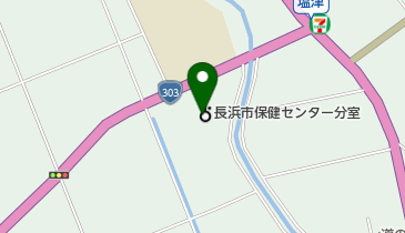 長浜市立 塩津出張診療所の地図画像