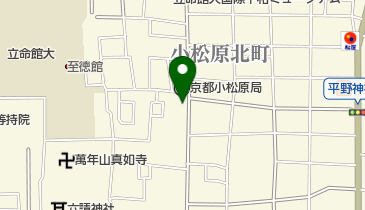 Kyoden衣笠店の地図画像