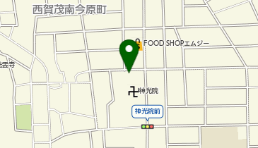 西賀茂会館の地図画像