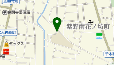 京都市 柏野学童保育所の地図画像
