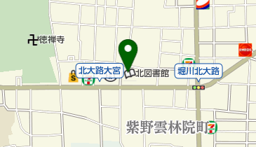 京都市 公設民営児童館 紫野児童館の地図画像
