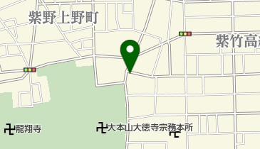 小川大徳寺京豆腐の地図画像