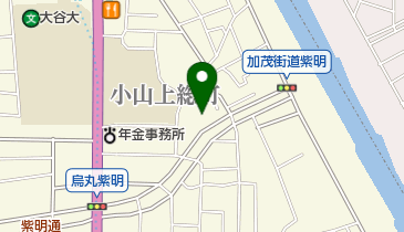 鍼灸紫明院の地図画像