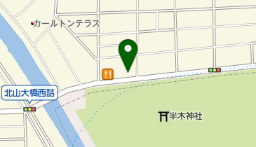 めがね屋丹との地図画像