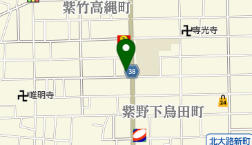 きたやま理容の地図画像