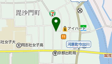井上果物店の地図画像